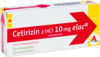 CETIRIZINDIHYDROCHLORID elac 10 mg Filmtabletten