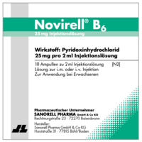 NOVIRELL B6 25 mg Injektionslösung - 10X2ml