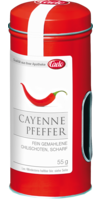 CAYENNEPFEFFER PULVER Blechdose Caelo HV-Packung - 55g