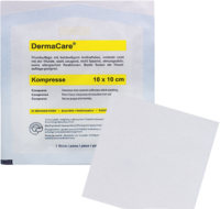 DERMACARE Kompresse 10x10 cm - 1St - Wundbehandlung