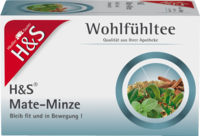 H&S Mate-Minze Filterbeutel - 20St - Wohlfühl & Vitaltees
