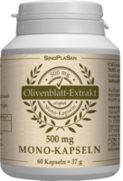 OLIVENBLATT-Extrakt 500 mg Mono-Kapseln - 60St