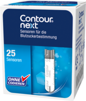 CONTOUR Next Sensoren Teststreifen - 1X25St - Blutzucker-Teststreifen