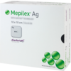MEPILEX Ag Schaumverband 10x10 cm steril