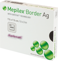 MEPILEX Border Ag Schaumverb.7,5x7,5 cm steril - 5St