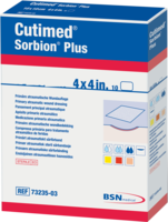 CUTIMED Sorbion Plus Wundauflage 10x20 cm - 10St