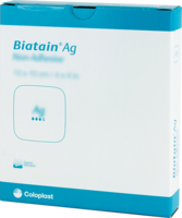 BIATAIN Ag Schaumverband 10x10 cm nicht haftend - 5St