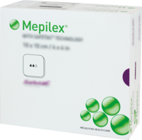 MEPILEX 10x10 cm Schaumverband - 10St