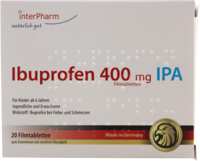 IBUPROFEN 400 mg IPA Filmtabletten - 20St