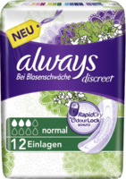 ALWAYS discreet Inkontinenz Einl.normal - 12St