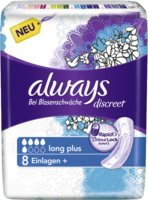 ALWAYS discreet Inkontinenz Einl.long plus - 8St