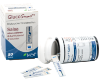 GLUCOSMART Salsa Blutzuckerteststreifen Dose - 50St