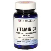 VITAMIN D3 125 µg GPH Kapseln - 90St