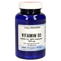 VITAMIN D3 125 µg GPH Kapseln - 180St