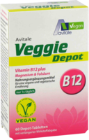 VEGGIE Depot Vitamin B12+Magnesium+Folsäure Tabl. - 60St