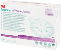 TEGADERM Foam Adhesive FK 6,9x7,6 cm oval 90614 - 10St