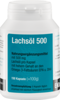 LACHSÖL 500 Weichkapseln - 150St
