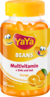 YAYA BEANS Orange Zink und Jod Kaudragees - 90St