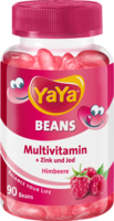 YAYA BEANS Himbeere Zink und Jod Kaudragees - 90St