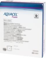 AQUACEL Foam adhäsiv 8x8 cm Verband - 10St