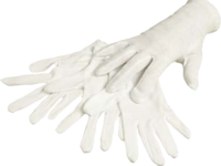 HANDSCHUHE Baumwolle Gr.8 - 5X2St