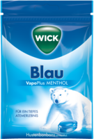 WICK BLAU Menthol Bonbons m.Zucker Beutel - 72g
