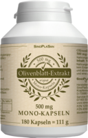 OLIVENBLATT-Extrakt 500 mg Mono-Kapseln - 180St