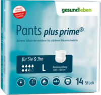 GESUND LEBEN Pants plus prime Gr.L - 4X14St
