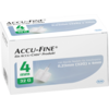 ACCU FINE sterile Nadeln f.Insulinpens 4 mm 32 G