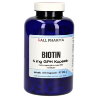 BIOTIN 5 mg GPH Kapseln - 360St