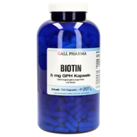 BIOTIN 5 mg GPH Kapseln - 750St