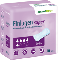 GESUND LEBEN Einlagen super - 20St
