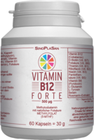 VITAMIN B12 FORTE 500 µg Methylcobalamin Kapseln - 60St
