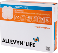 ALLEVYN Life 12,9x12,9 cm Silikonschaumverband - 10St