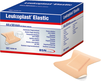 LEUKOPLAST Elastic Fingerkuppenpflaster 44x50 mm 50 St