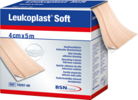 LEUKOPLAST soft Pflaster 4 cmx5 m Rolle - 1St
