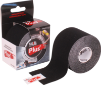 NASARA Plus Kinesiologie Tape 5 cmx5 m schwarz - 1St