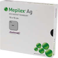 MEPILEX Ag Schaumverband 10x10 cm steril - 5St