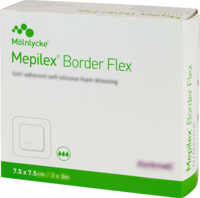 MEPILEX Border Flex Schaumverb.haft.7,5x7,5 cm - 10St