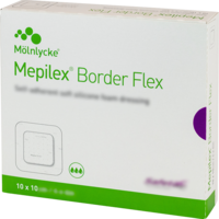 MEPILEX Border Flex Schaumverb.haft.10x10 cm - 10St
