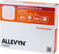 ALLEVYN Gentle Border 10x10 cm Schaumverb. - 10St