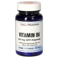 VITAMIN B6 25 mg GPH Kapseln - 60St