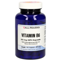 VITAMIN B6 50 mg GPH Kapseln - 180St