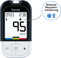 BEURER GL48 Blutzuckermessgerät mg/dl - 1St