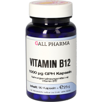 VITAMIN B12 1000 μg GPH Kapseln 90 St