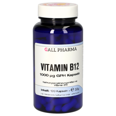 VITAMIN B12 1000 μg GPH Kapseln 120 St