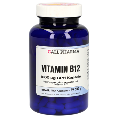 VITAMIN B12 1000 μg GPH Kapseln 180 St