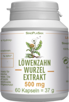 LÖWENZAHNWURZEL-Extrakt 500 mg Mono Kapseln - 60St