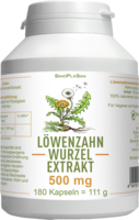 LÖWENZAHNWURZEL-Extrakt 500 mg Mono Kapseln - 180St