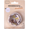 MÜCKENSCHUTZ Armband PU-Leder braun/weiß KDA